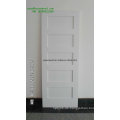 5 Panel grundierte Shaker White Door